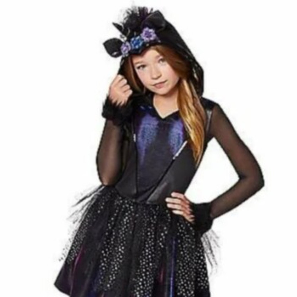 Spirit Midnight Unicorn Costume for Kids - Black and Purple‎